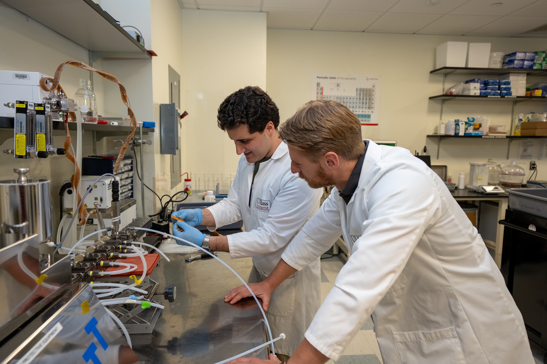 Research in progress - lab equipment